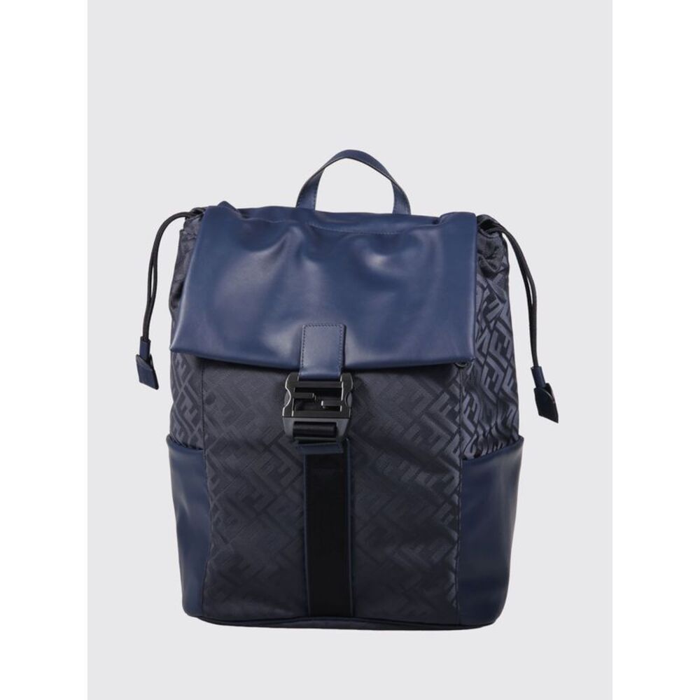 Fendi Backpack Men Blue